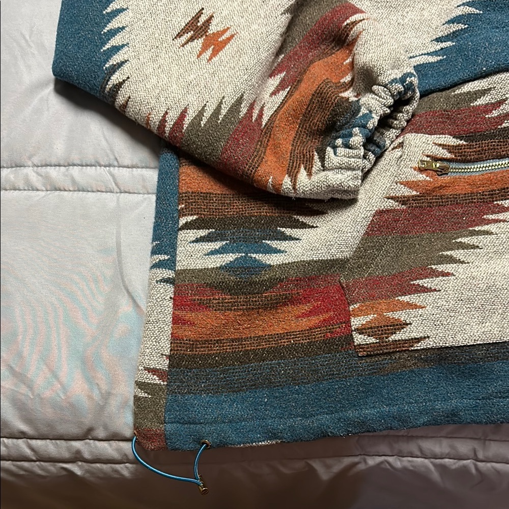 Southwestern Patterned Hoodie - Picture 3 of 5